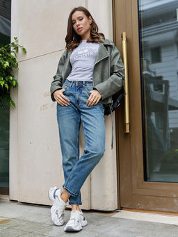 Женские джинсы арт. 19728 - F5 фото 10