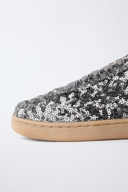 sequin sneakers - Zara фото 13