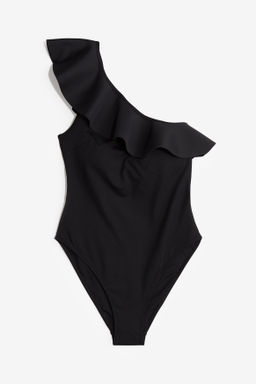 Traje de ba?o de un hombro con relleno