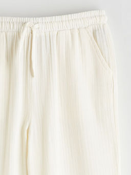 Beli Lastikli M?slin K?z ?ocuk Pantolon