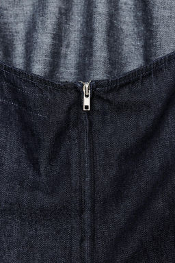 TRF DENIM HALTER TOP - Zara фото 9