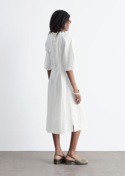 Vestido midi escultural con cordones de ajuste - H&m фото 7