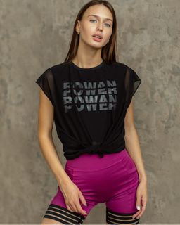 Майка двойная ROWAN POWER черная