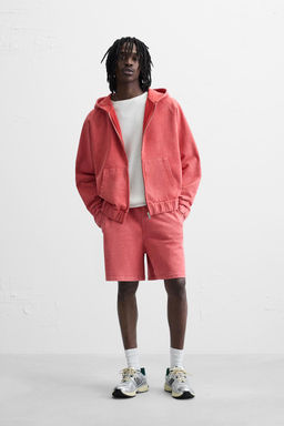 RELAXED FIT JOGGER BERMUDA SHORTS