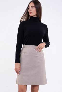 В составе ШЕРСТЬ юбка для холодной погоды