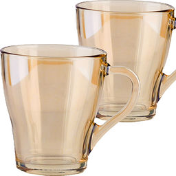 ME1649-2-05 Набор 2-х кружек Золотистый мёд 250 мл (х10)