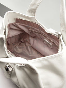 LACCOMA сумка TH1313-белый натуральная кожа полиэстер  фото 6