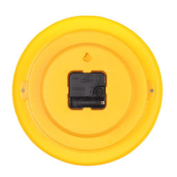 Часы настенные 24 см / 8706Y /уп 40/желтые - Галеонтрейд фото 2