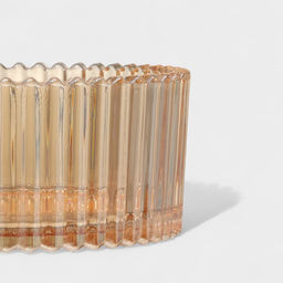 Сахарница Доляна «Царская», 250 мл, 10.5×12.5 см, стекло, золотая