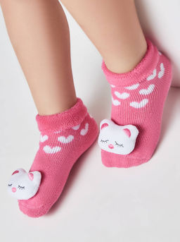 Цена за 2 пары. Носки Теплые Conte-kids Махровые носки SOF-TIKI с мордашками Котик - Conte elegant фото 2