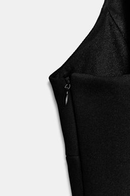 SHORT DRESS WITH JEWEL BOW - Zara фото 9