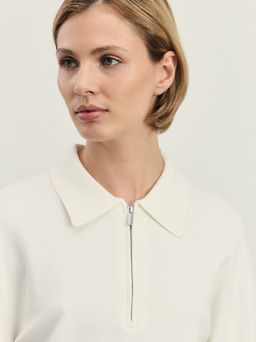 Джемпер поло из вискозы / Zarina  фото 7