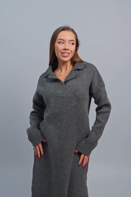 Женское вязаное платье Happyfox