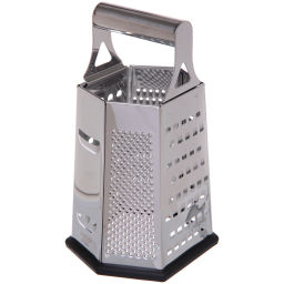 Терка 6-ти сторонняя 22*12*10,5см, силиконовое основание