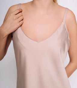 Топ #ОКТ025001, светло-бежевый - Dommod фото 9