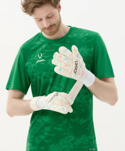 Перчатки вратарские JOGEL Legend UL4 Roll Negative, белый  фото 6