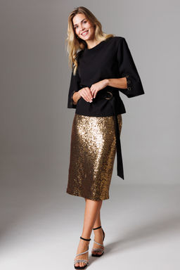 Костюм Lars Style 1021/1 черный/золотой