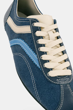 LEATHER TRAINERS HARRY LAMBERT FOR ZARA x DISNEY  фото 5