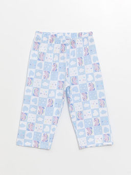 Beli Lastikli K?z ?ocuk Pijama Alt