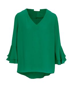 Блузка, зеленая - Ashley brooke фото 2