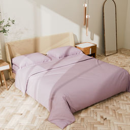 Постельное бельё Этель 1,5 сп Lilac field 143х215, 150х215, 50х70+3-2 шт, мако-сатин, 114г/м2  фото 11