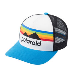 Бейсболка AMERICAN NEEDLE арт. 21001A-PLROID Polaroid Sinclair (голубой / белый)