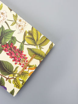 Цена за 4 шт. Пакет подарочный ламинированный Ботанический сад 11.5?14.5?6.5 см