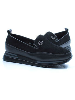 06-5013 BLACK Туфли (натуральная замша)