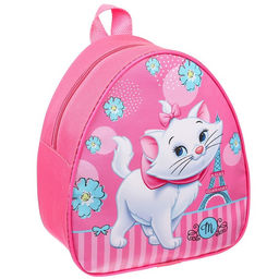 Рюкзак детский для девочки, на молнии, розовый, 23?21?10 см, Коты аристократы - Disney фото 3
