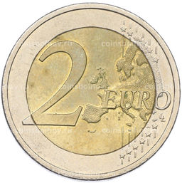 Монета 2 евро 2011 года Люксембург