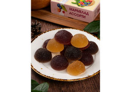 Мармелад Ассорти (из сосновой шишки, из морошки, из черники, из брусники, из лесных ягод) 150 г