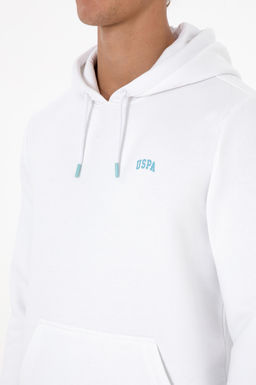 Erkek Beyaz Basic Sweatshirt Sepette S_rpriz _ndirim - U.s. polo assn фото 7