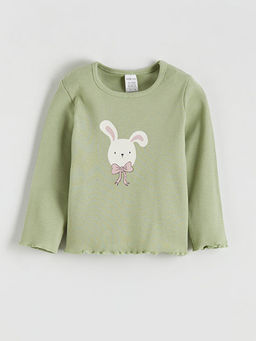 Bisiklet Yaka K?z ?ocuk Ti??rt ve Tayt