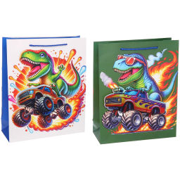 Пакет подарочный "Мой динозавр" 26*32*10 см