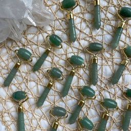 Радуга Самоцветов Роллер-массажер из Авантюрина зеленого  фото 2