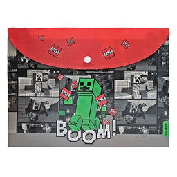 Папка-конверт на кнопке А4 "My game-2",, пластик, 160 мкм