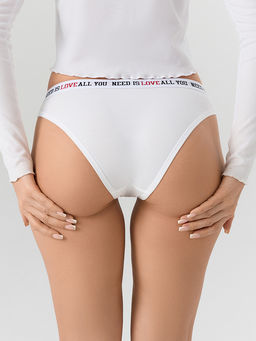 Трусы слипы женские в наборе, 3 шт