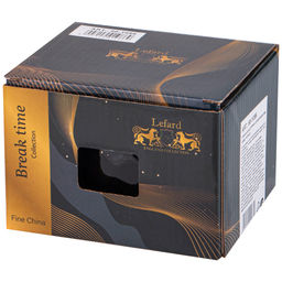 КРУЖКА LEFARD BREAKTIME 400МЛ, ЧЕРНАЯ  фото 2