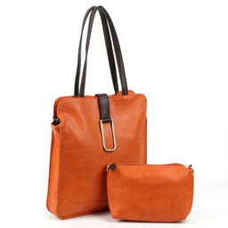 Женская сумка шоппер из эко кожи с косметичкой 0075-919 - Cidirro фото 3