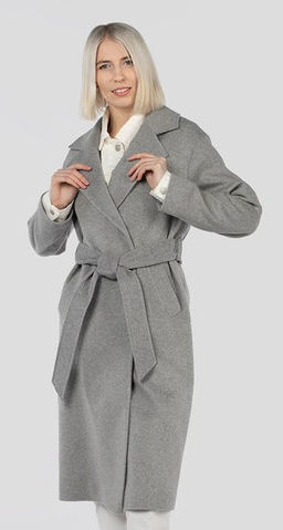 Пальто женское демисезонное (пояс) - El podio фото 11