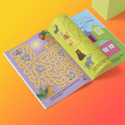 Набор многоразовых книг с маркером Напиши и сотри. Лабиринты и путаницы, 2 шт. по 12 стр. - Буква-ленд фото 8