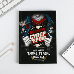 Ежедневник в подарочной коробке. Твердая обложка А5, 80л Супер герою - Artfox фото 5