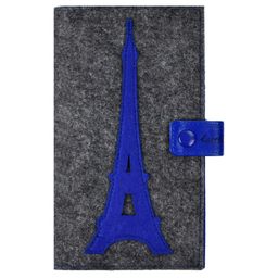 Органайзер-обложка д/путешествий арт.45284/30 ФЕТР ГРАФИТ.+ФЕТР СИНИЙ+САРИФ СИНИЙ - Escalada фото 2