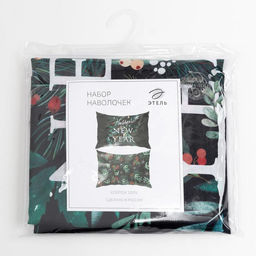 Комплект наволочек Этель New year 50х70 см - 2 шт, 100% хлопок, бязь  фото 5