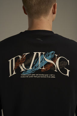 Свитшот утепленный Черный