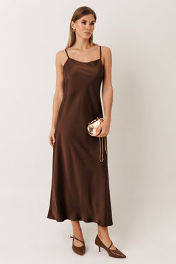 Платье KOKOdea 70010 шоколад