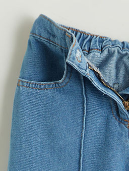 Beli Ayarlanabilir K?z ?ocuk Jean Pantolon