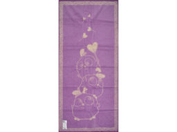 6с102.411ж1 Веселая горка (фиалка7) Полотенце махровое 67х150см
