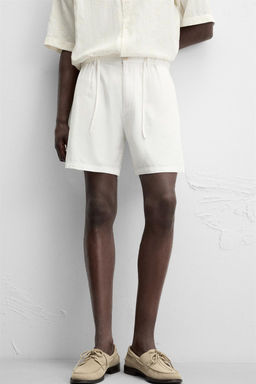 BERMUDA SHORTS LINEN BLEND - Zara фото 14