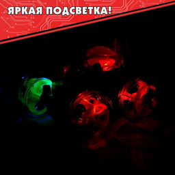 Перевёртыш радиоуправляемый Трюкач, подсветка колёс, работает от аккумулятора, цвета МИКС - Simaland фото 4